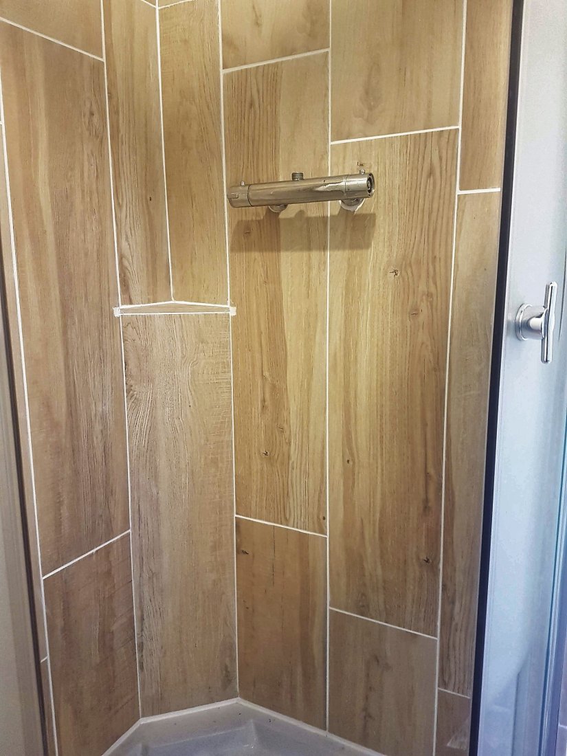 Amenagement de cabine de douche sur mesure